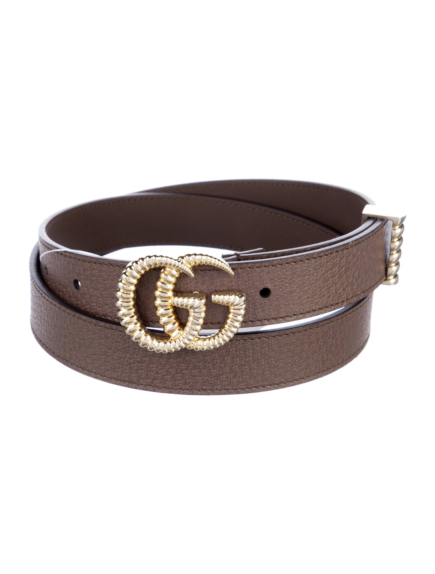Gucci Skinny Leather Belt